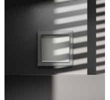 Выключатель встраиваемый Voltum S70 карточный 16А, (сталь) VLS010705