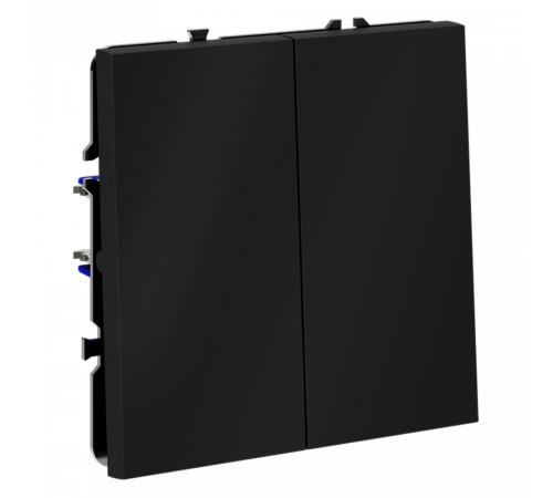 Проходной переключатель двухклавишный Voltum S70 VLS020307 Проходной переключатель двухклавишный Voltum S70 VLS020307