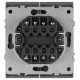 Переключатель Эра Arktik 16-1110-06 перекрёстный двойной 10АХ-250В графит Б0070409