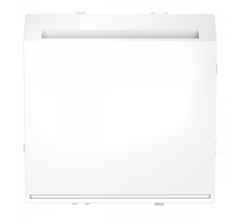 Выключатель встраиваемый Voltum S70 карточный 16А, (белый матовый) VLS010702