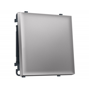 Комплект механизма 1-кл проходного выключателя SIGMA Сталь матовый 10A-250V QUANT PRO Ambrella Volt MS501020 (SP5010, PR105)