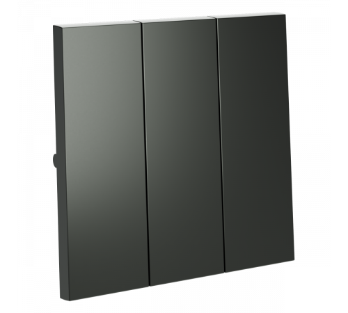 Клавиши для выключателя/переключателя трехклавишного Voltum S70 (титан) VLS000506