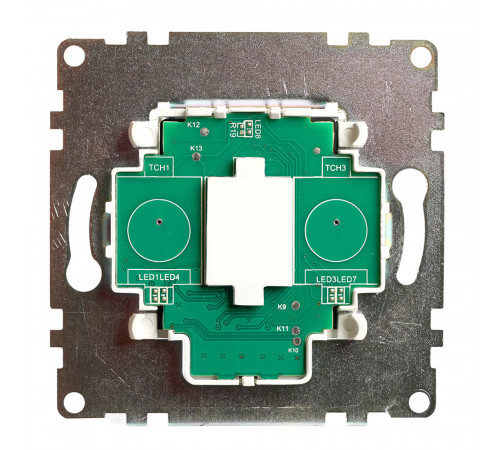 Выключатель 1-клавишный сенсорный (механизм) Stekker Катрин 50274