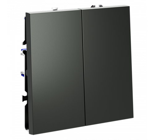 Выключатель двухклавишный Voltum S70 VLS020106 Выключатель двухклавишный Voltum S70 VLS020106