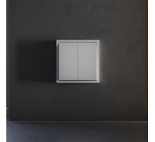 Клавиши для выключателя/переключателя двухклавишного Voltum S70 (серый) VLS000316