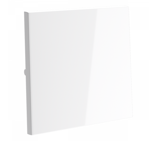 Клавиша для выключателя/переключателя одноклавишного Voltum S70 (белый глянцевый) VLS000101