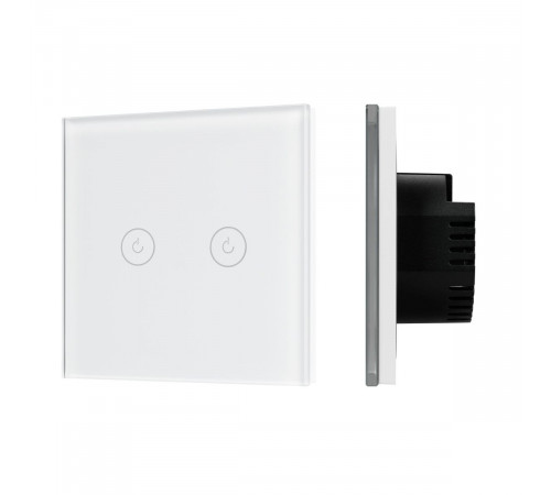 Выключатель сенсорный Arlight SWT-OMALI-S02-ZB-WH (250V, 10A, Zigbee) 050041 Выключатель сенсорный Arlight SWT-OMALI-S02-ZB-WH (250V, 10A, Zigbee) 050041