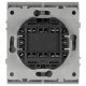 Переключатель Эра Arktik 16-1106-03 двойной 10АХ-250В алюминий Б0070366