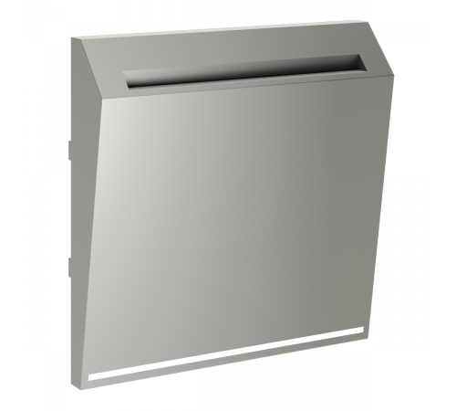 Накладка для выключателя карточного Voltum S70 (сталь) VLS002605