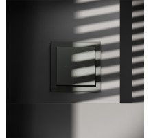 Выключатель встраиваемый Voltum S70 для жалюзи 10А, (титан) VLS020706