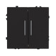 Механизм выключателя двухклавишный проходной Arlight LED SWT-NOBE-MKP2-SFPL-L-BK (230V, 10A) 054267