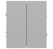 Переключатель Эра Arktik 16-1106-03 двойной 10АХ-250В алюминий Б0070366