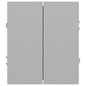 Переключатель Эра Arktik 16-1106-03 двойной 10АХ-250В алюминий Б0070366