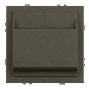 Выключатель карточный Stekker Эмили RSW40-5114-09 антрацит, soft touch 50701