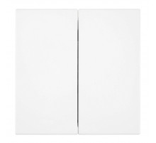 Переключатель 2-клавишный (механизм) Stekker Мия 250В 10А RSW10-3107-01 белая магнолия 50434