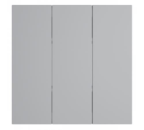 Клавиши для выключателя/переключателя трехклавишного Voltum S70 (серый) VLS000516