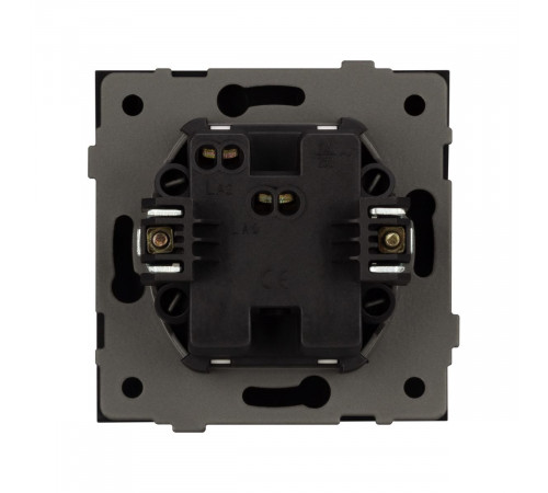 Механизм выключателя одноклавишный непроходной Arlight SWT-TENDO-MK01-PL-BK (230V, 10A) 054035 Механизм выключателя одноклавишный непроходной Arlight SWT-TENDO-MK01-PL-BK (230V, 10A) 054035