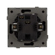 Механизм выключателя одноклавишный непроходной Arlight SWT-TENDO-MK01-PL-BK (230V, 10A) 054035