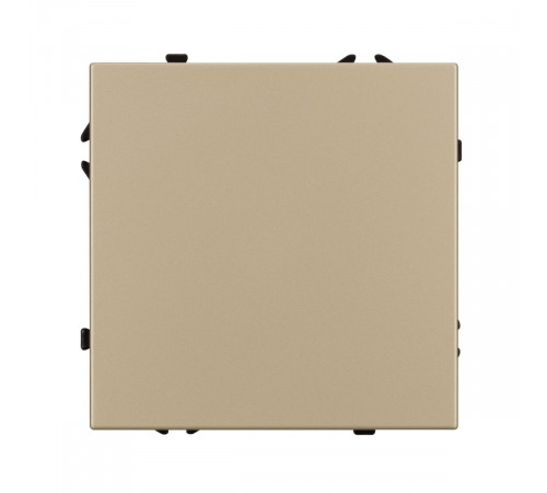 Механизм выключателя одноклавишный проходной Arlight SWT-NOBE-MKP1-SFPL-GD (230V, 10A) 054247
