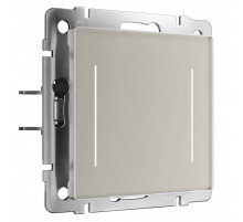 Выключатель сенсорный двухклавишный с подсветкой Werkel W4522014 4690389213922 a069763