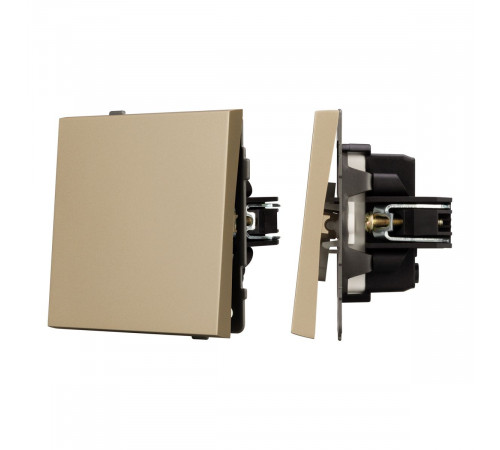 Механизм выключателя одноклавишный непроходной Arlight SWT-TENDO-MK01-SFPL-GD (230V, 10A) 054567 Механизм выключателя одноклавишный непроходной Arlight SWT-TENDO-MK01-SFPL-GD (230V, 10A) 054567
