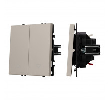 Механизм выключателя управления шторами Arlight SWT-NOBE-MKR2-SFPL-CA (230V, 10A) (Кашемир) 059434
