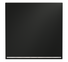 Клавиша для выключателя/переключателя одноклавишного с подсветкой Voltum S70 (графит) VLS000207