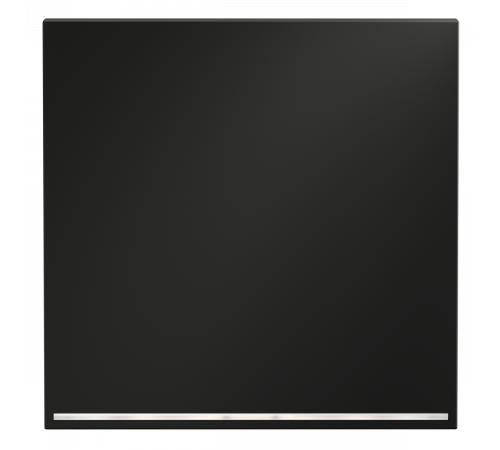 Клавиша для выключателя/переключателя одноклавишного с подсветкой Voltum S70 (графит) VLS000207