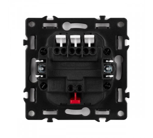 Механизм выключателя трехклавишный непроходной Arlight SWT-NOBE-MK03-SFPL-IS (230V, 10A) (Никель) 061800