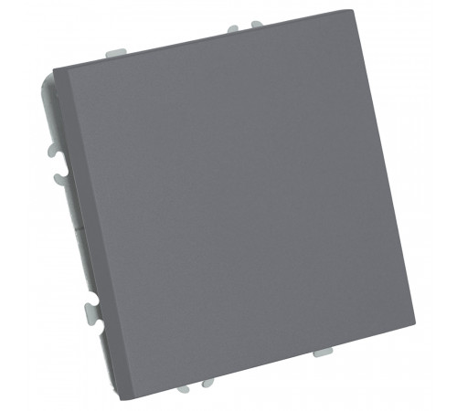 Переключатель 1-клавишный (механизм) СЗК Stekker Эмили 250В 10A RSW10-5105-10ZK платиново-серый soft touch 50240