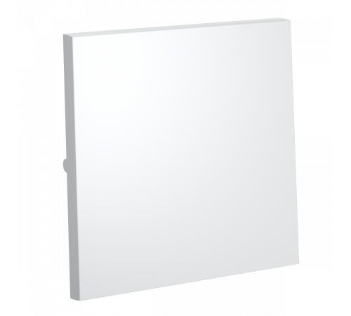 Клавиша для выключателя/переключателя одноклавишного Voltum S70 (белый матовый) VLS000102