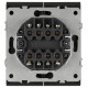Переключатель Эра Arktik 16-1110-05 перекрёстный двойной 10АХ-250В антрацит Б0070408