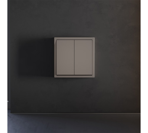 Клавиши для выключателя/переключателя двухклавишного Voltum S70 (капучино) VLS000314