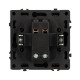 Выключатель перекрёстный 1 кл софт-тач черный оникс Arlight SWT-MKX1-SFPL-BK (250V, 10A) 054249(1)