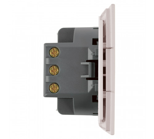 Выключатель 3-клавишный (механизм) Stekker Мия 250В 10А RSW10-3108-08 пудровый жемчуг 50474