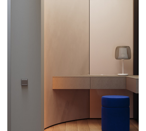 Накладка для выключателя карточного Voltum S70 (капучино) VLS002614