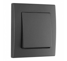 Выключатель одноклавишный Arte Milano SET06-1-30-1 black