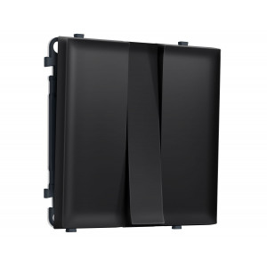 Комплект механизма 3-кл выключателя SIGMA Черный матовый 10A-250V QUANT PRO Ambrella Volt MS805010 (SP8050, PR133)