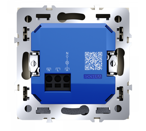 Выключатель встраиваемый Voltum S70 карточный 16А, (кашемир) VLS010703