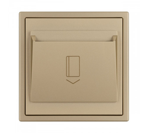 Выключатель карточный магнитный софт-тач золотой песок Arlight SWT-CRD-SFPL-GD (250V, 25A) 064813