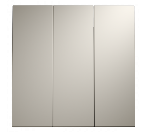 Клавиши для выключателя/переключателя трехклавишного Voltum S70 (кашемир) VLS000503