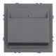 Выключатель карточный Stekker Эмили RSW40-5114-10 платиново-серый, soft touch 50699