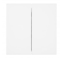 Выключатель 2-клавишный (механизм) Stekker Мия 250В 10А RSW10-3104-01 белая магнолия 50429