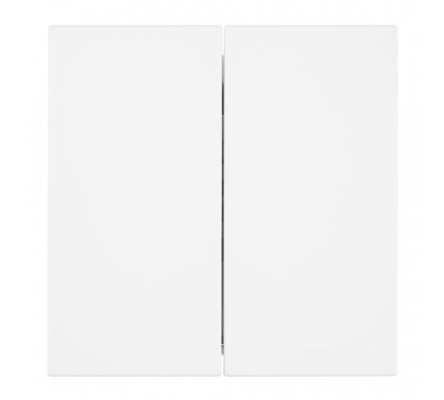 Выключатель 2-клавишный (механизм) Stekker Мия 250В 10А RSW10-3104-01 белая магнолия 50429