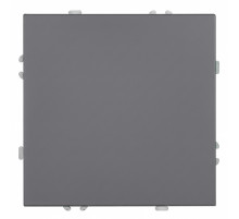 Выключатель 1-клавишный (механизм) СЗК Stekker Эмили 250В 10АRSW10-5103-10ZK платиново-серый soft touch 50238