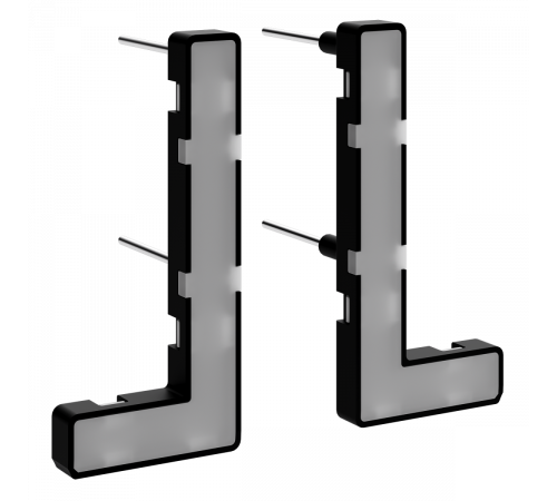 Модули подсветки клавиш выключателя/переключателя двухклавишного Voltum S70 VLS080401