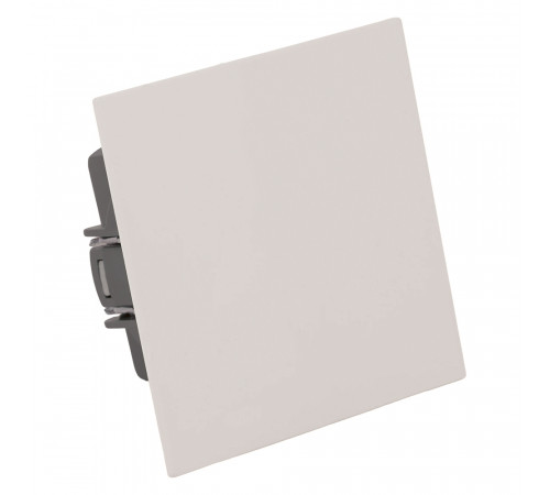 Переключатель перекрестный 1-клавишный (механизм) Stekker Мия 250В 10А RSW10-3110-08 пудровый жемчуг 50570