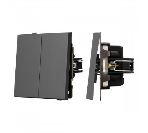 Механизм выключателя двухклавишный непроходной Arlight SWT-TENDO-MK02-SFPL-GR (230V, 10A) 054546 Механизм выключателя двухклавишный непроходной Arlight SWT-TENDO-MK02-SFPL-GR (230V, 10A) 054546