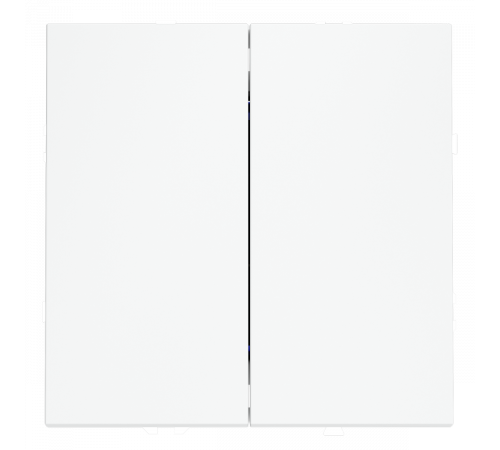 Перекрестный переключатель двухклавишный встраиваемый VOLTUM S70 VLS020502