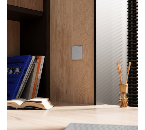 Клавиши для выключателя жалюзи Voltum S70 (серый) VLS002516